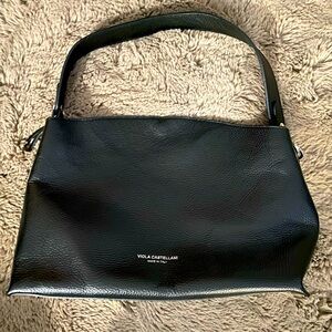 Viola Castellani Italian Leather Shoulder Bag